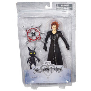 Damaged Box - Vintage Disney Kingdom Hearts - Shadow & Axel Toy Figure Pack 2017